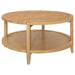 Camillo - Round Solid Wood Table - Simple Home Plus