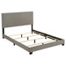 Dorian - Upholstered Panel Bed - Simple Home Plus