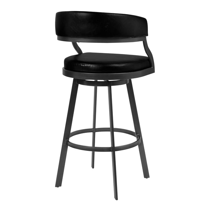 Saturn - Swivel Bar Stool - Mineral Legs - Simple Home Plus