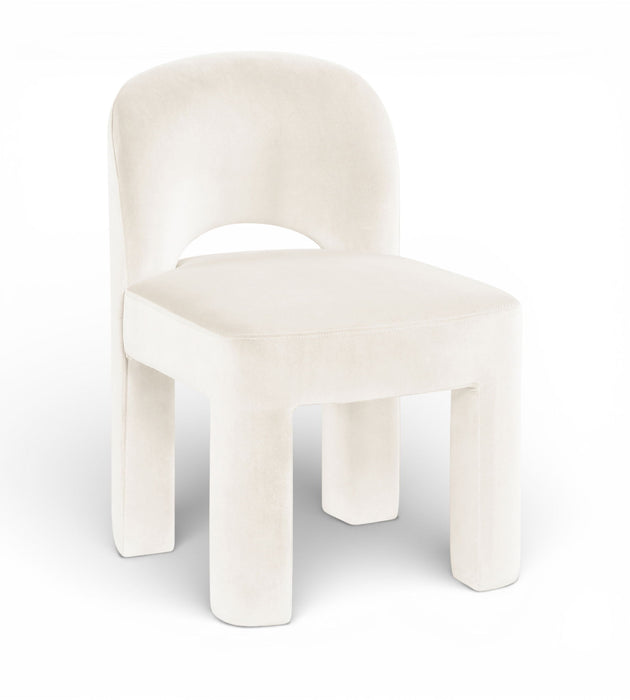 Celine - Velvet Performance Fabric Upholstered Dining Chair (Set of 2) - Simple Home Plus