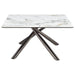 Carvell - Square Sintered Stone Table - Simple Home Plus