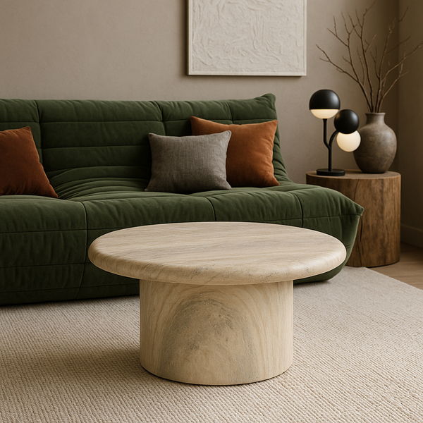Emara - Concrete And Fiberglass Indoor / Outdoor Coffee Table