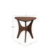 Blaze - Triangle Side Table - Brown - Simple Home Plus