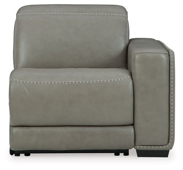 Correze - RAF Zero Wall Power Recliner - Gray - Simple Home Plus