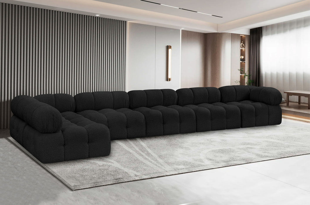 Ames - 6 Piece Modular L-Shaped Sectional - Simple Home Plus