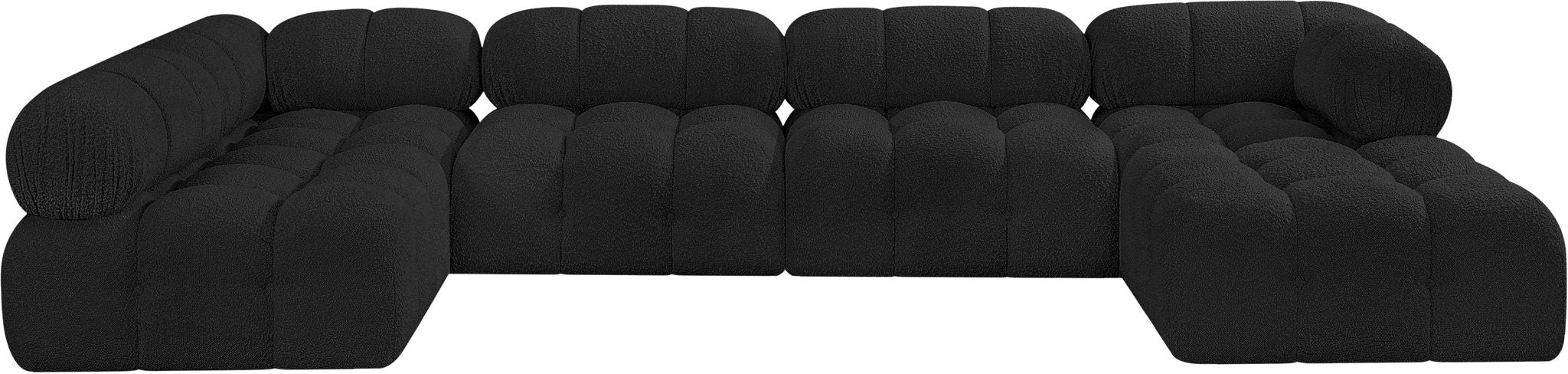 Ames - 6 Piece Modular U-Shaped Sectional - Simple Home Plus