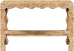 Vassa - Burl Veneer Console Table - Simple Home Plus