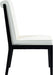 Gwendolyn - Faux Leather Dining Side Chair With Black Frame (Set of 2) - Simple Home Plus