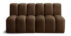 Arc - Velvet 2 Seats Modular Sofa - Simple Home Plus