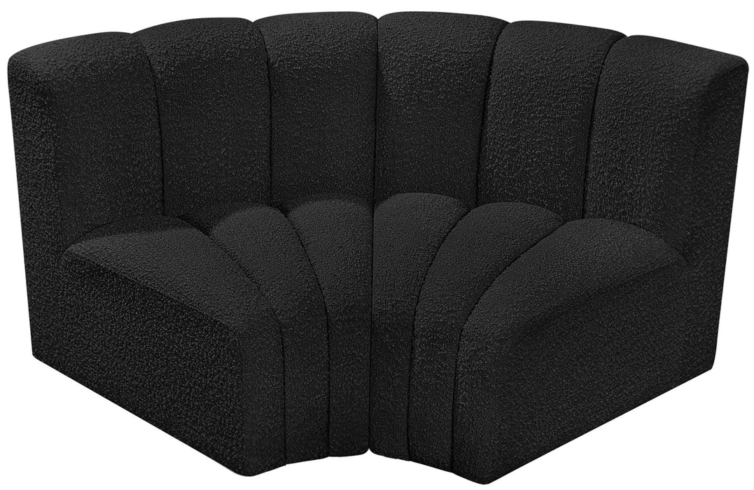 Arc - Boucle Fabric 2 Piece Modular Sofa - Simple Home Plus