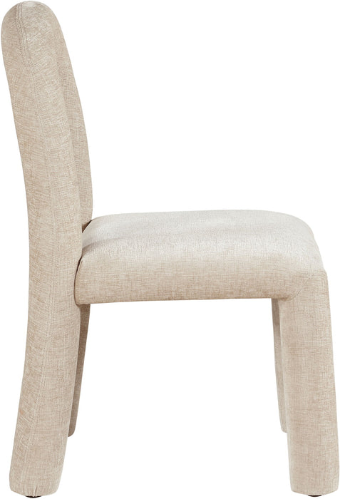 Amari - Chenille Fabric Dining Chair (Set of 2) - Simple Home Plus