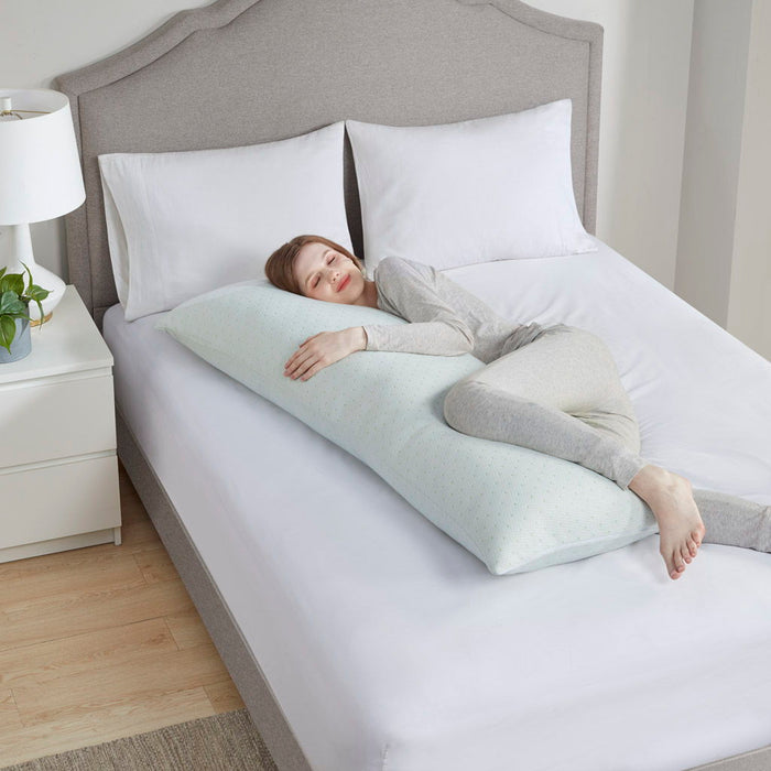 Rayon From Shredded Memory Foam Pillow - Ivory - Simple Home Plus