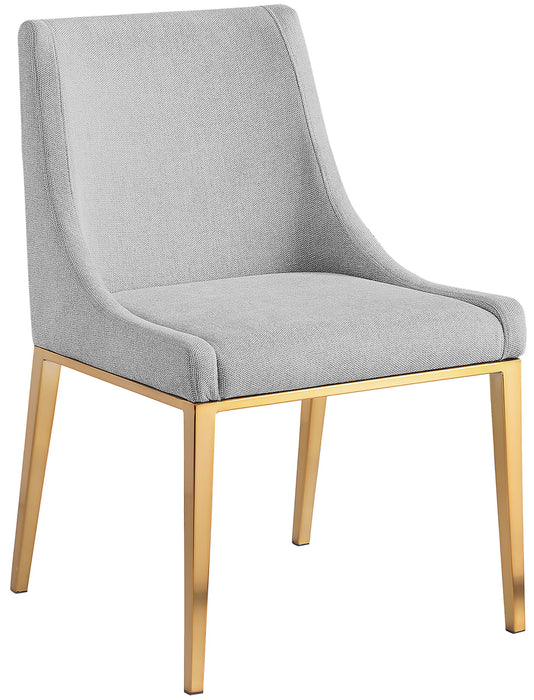 Haines - Linen Textured Dining Chair - Simple Home Plus