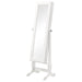 Batista - Cheval Mirror With Jewelry Storage - White - Simple Home Plus