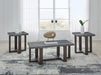 Dynnford - Gray / Brown - Occasional Table Set (Set of 3) - Simple Home Plus