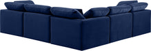 Indulge - Velvet 5 Piece Modular Corner Sectional - Simple Home Plus