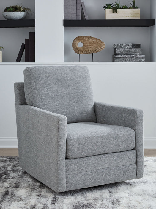Freybourne Next-Gen Nuvella - Swivel Accent Chair - Simple Home Plus