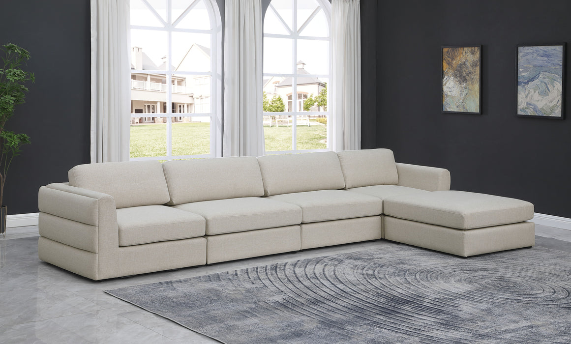 Beckham - 5 Piece Modular L-Shaped Sectional - Simple Home Plus