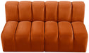 Arc - Velvet 2 Seats Modular Sofa - Simple Home Plus