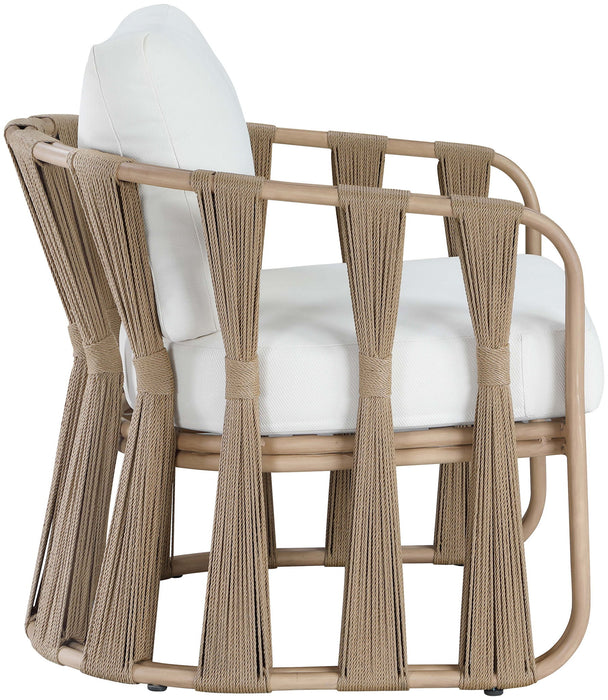 San Pietro - Resilient Waterproof Fabric Upholstered Outdoor Patio Chair - Simple Home Plus