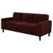 Ruth - Upholstered Track Arm Sofa - Simple Home Plus