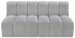 Arc - Boucle Fabric 2 Seats Modular Sofa - Simple Home Plus
