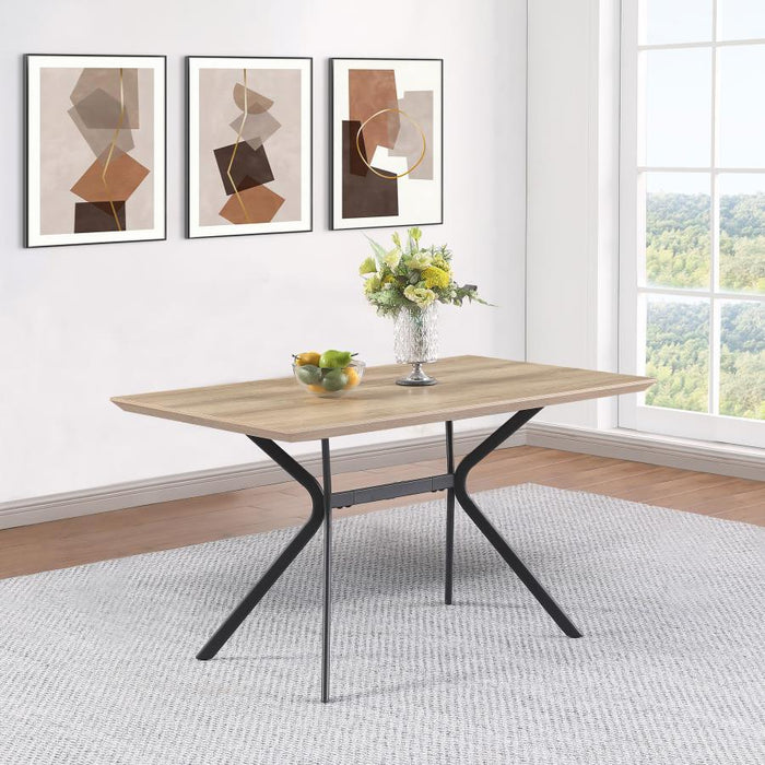 Edgecreek - Composite Wood Dining Table - Light Brown - Simple Home Plus
