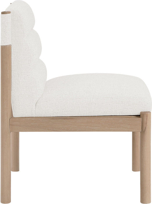 Eloura - Linen Textured Fabric Upholstered Dining Chair (Set of 2) - Simple Home Plus