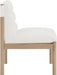 Eloura - Linen Textured Fabric Upholstered Dining Chair (Set of 2) - Simple Home Plus