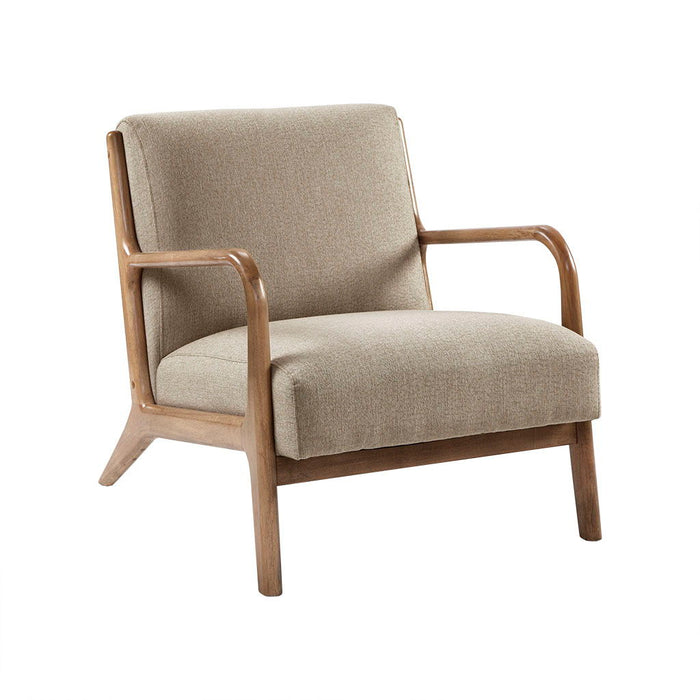 Novak - Lounge Chair - Taupe - Simple Home Plus