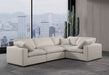 Comfy - 4 Piece Linen Fabric Modular Sectional - Simple Home Plus