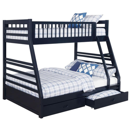 Ashton - 2-Drawer Wood Bunk Bed - Simple Home Plus