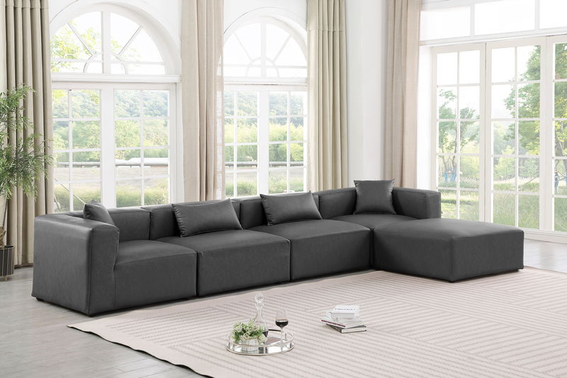 Cube - 5 Piece Modular Sectional With Chaise