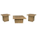 Devar - Square Coffee Table Set - Simple Home Plus