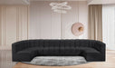 Arc - Faux Leather Modular U-Shaped Sectional - Simple Home Plus