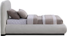 Vaughn - Chenille Bed With Black Base - Simple Home Plus