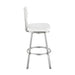 Benjamin - Swivel Stool - Brushed Steel Legs - Simple Home Plus