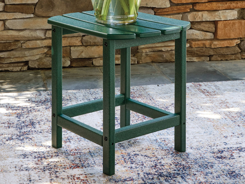 Sundown Shores - Green - Rectangular End Table - Simple Home Plus