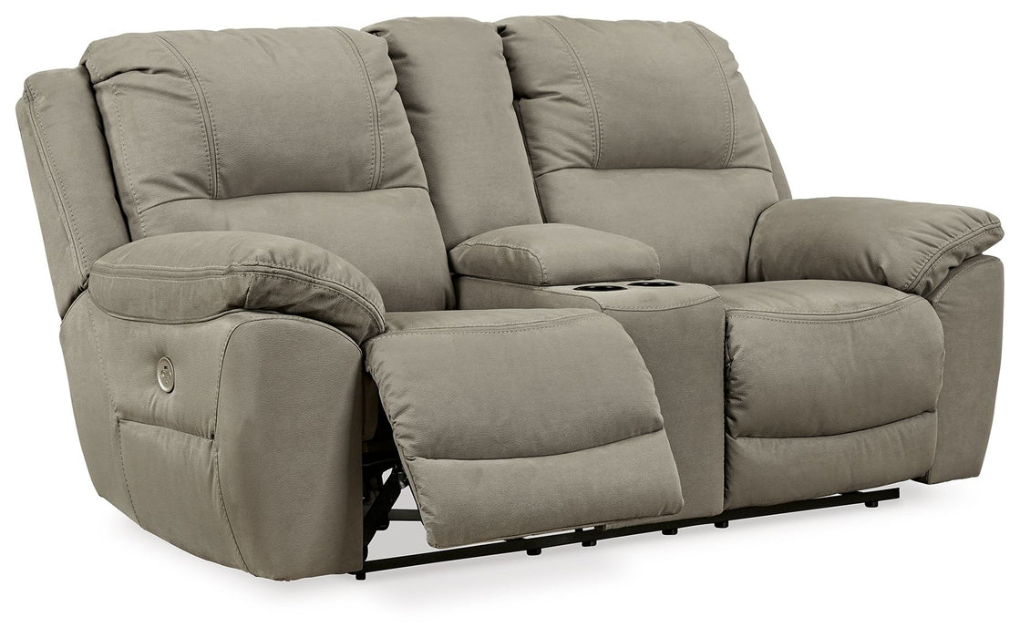 Next-Gen Gaucho - Double Reclining Power Loveseat - Simple Home Plus