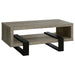 Dinard - Engineered Wood Coffee Table - Gray Driftwood - Simple Home Plus