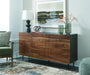 Darrey - Natural / Brown - Accent Cabinet - Simple Home Plus