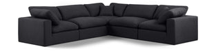Comfy - 5 Piece Linen Modular Corner Sectional - Simple Home Plus