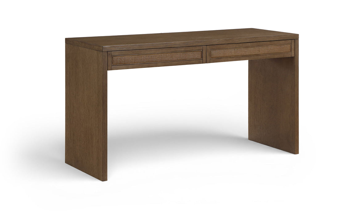 Avro - Solid Wood And Oak Veneer Desk - Simple Home Plus