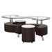 Buckley - 3 Piece Coffee Table And Stools Set - Simple Home Plus