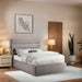 Adam - Linen Fabric Bed With 52" Headboard - Simple Home Plus