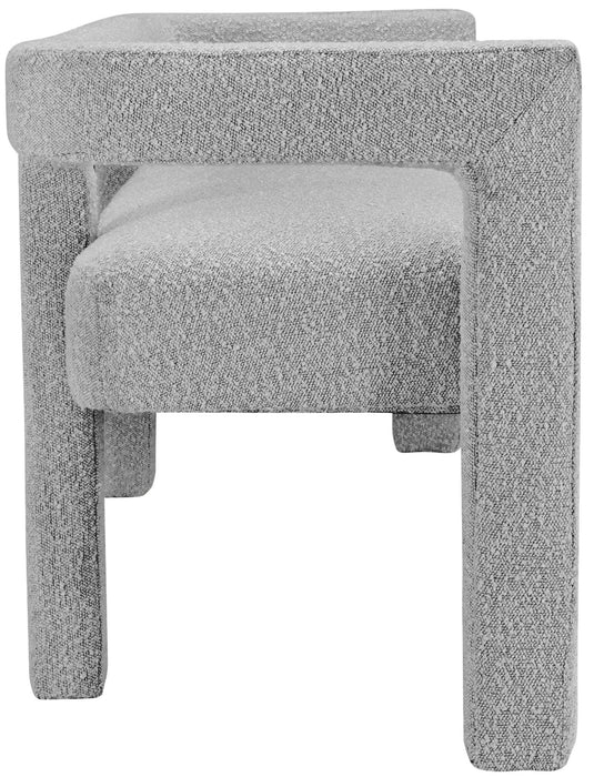 Athena - Boucle Fabric Bench - Simple Home Plus