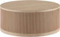 Madera - Oak Veneer And Solid Wood Table - Simple Home Plus