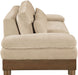 Turin - Chenille Fabric Upholstered Modular Sectional - Beige - Simple Home Plus