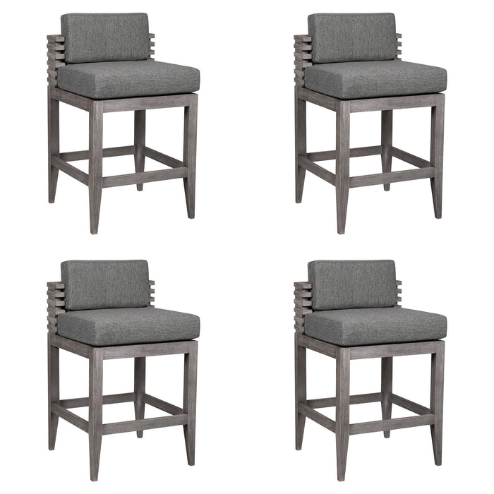 Vivid - Outdoor Patio Counter Stool Set