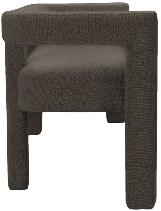 Athena - Boucle Fabric Bench - Simple Home Plus